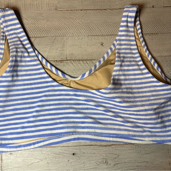 Women’s 4x Bikini Classic Terry Texture In Blue From Old Navy NWT! - Picture 9 of 16